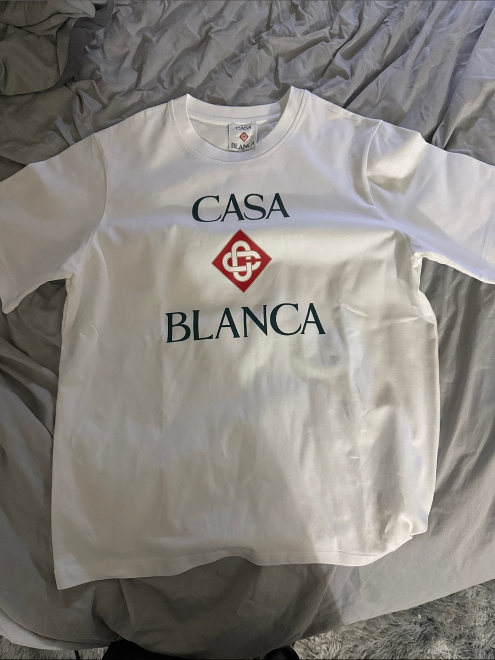 Casablanca Logo-Printed Crewneck T-Shirt M